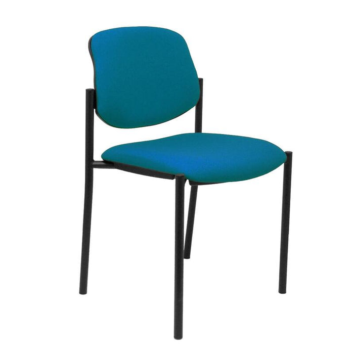 Piqueras Y Crespo Nowy Styl Silla Fija Styl Bali Verde Petroleo Chasis Negro
