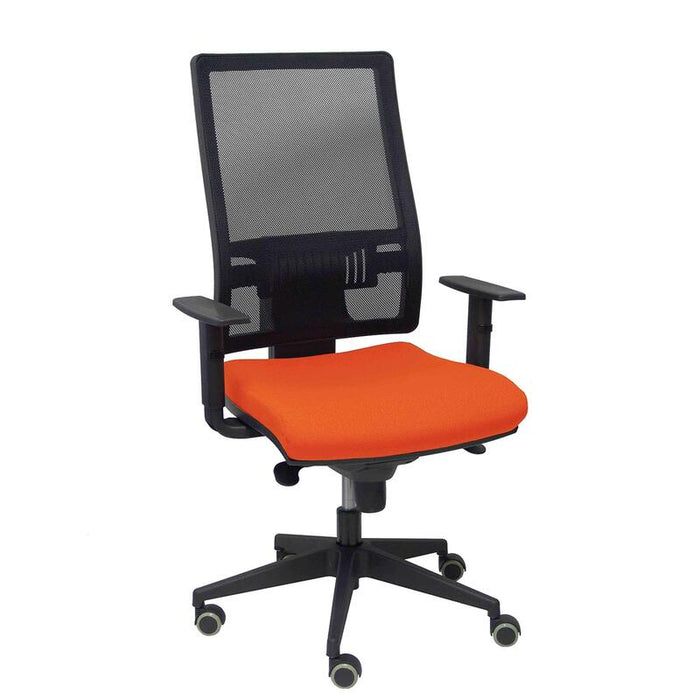 Piqueras Y Crespo Silla Horna Bali Naranja Oscuro Brazos Regulables