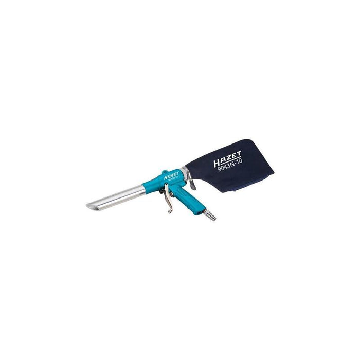 Pistola De Aspiración/Soplado Hazet 9043 N-10, Herramienta De Soplado Azul, Con Interruptor De Una Mano 9043n-10