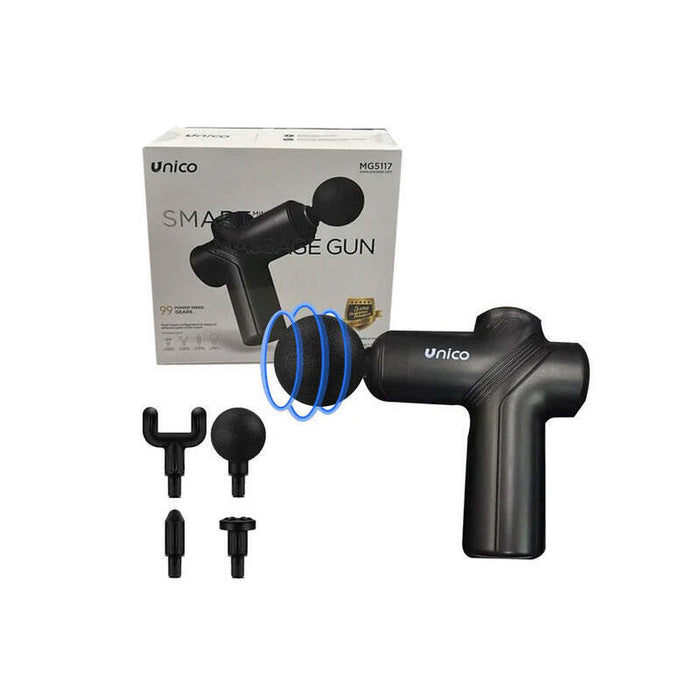 Pistola De Masaje Mg5117 4 Cabezales
