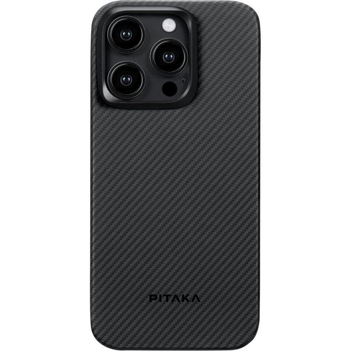 Pitaka Magez Case 4 600d For Iphone 15 Pro Black/Grey Twill