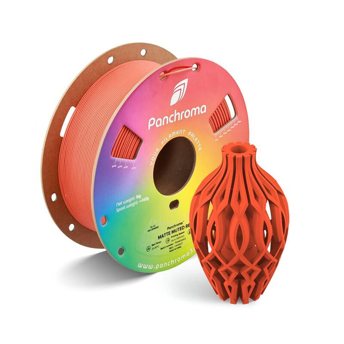 Pla Matte 1,75mm Muted Rojo 1kg