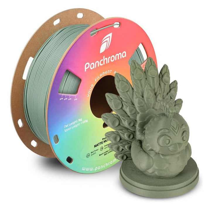 Pla Matte 1,75mm Muted Verde 1kg