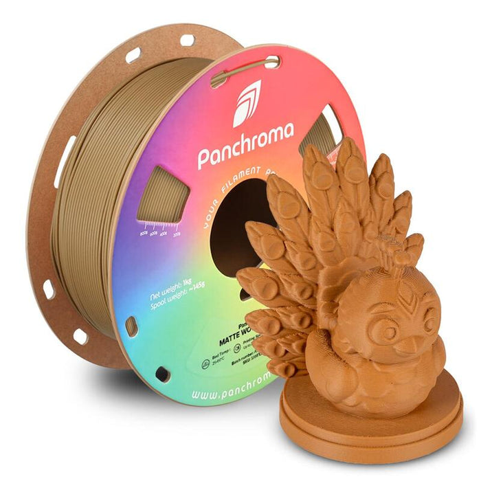 Pla Matte 1,75mm Wood Brown 1kg