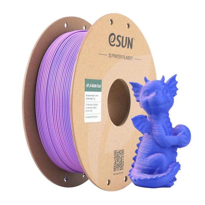 Pla Matte Dual 1,75mm Purple Azul 1kg