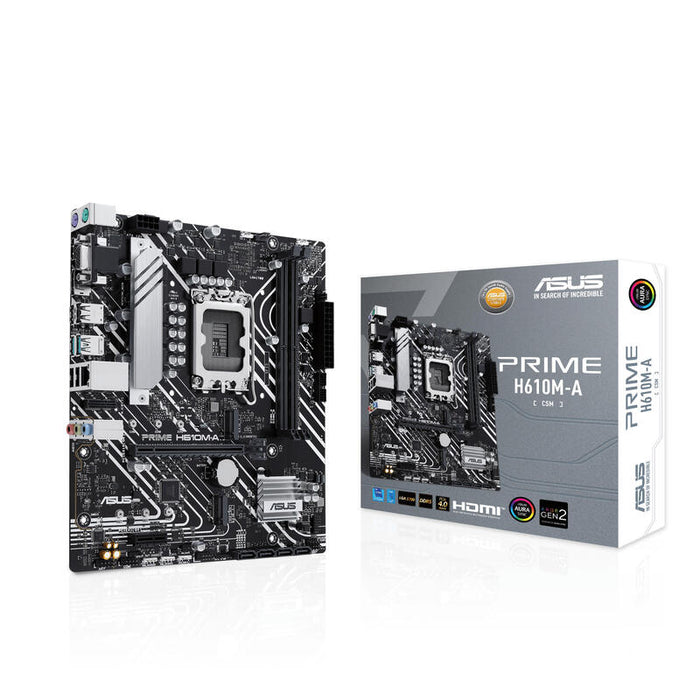 Placa Base Asus Prime H610m-A-Csm Intel H610 Lga 1700 Micro Atx