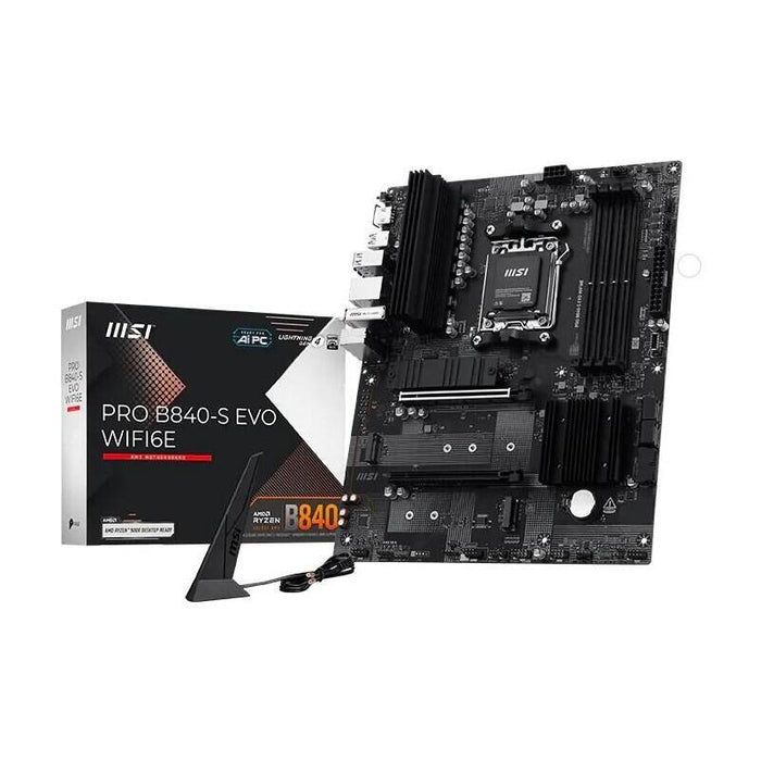 Placa Base Msi Pro B840-S Evo Wifi6e Am5 Ddr5 Atx Hdmi Mb Pro B840-S Evo Wifi6e