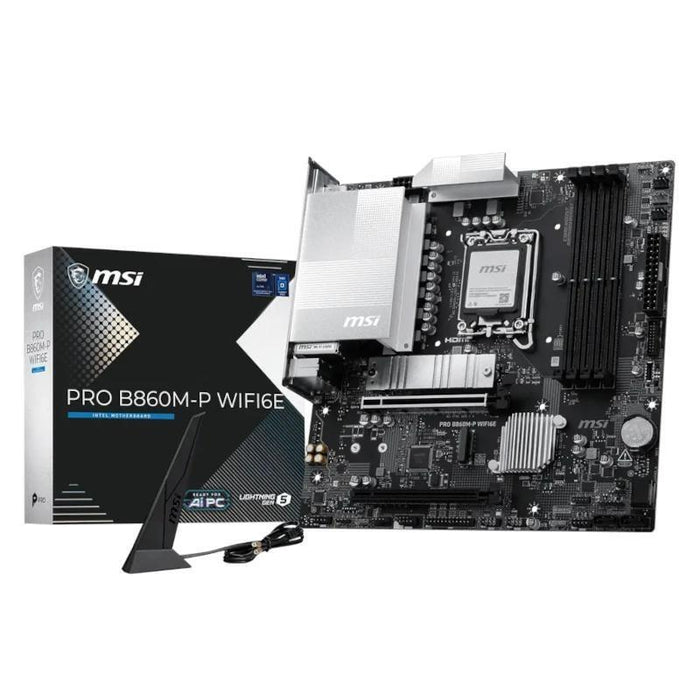 Placa Base Msi Pro B860m-P Wifi6e Matx D5 1851