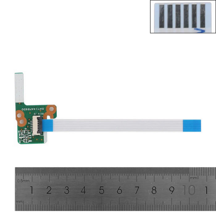 Placa Botón Encendido Para Portátil Hp 15-P 15-K Tpn-Q140 17-P 14-P 15Z-P