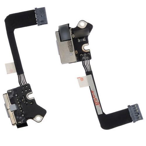 Placa De Carga De Corriente Con Conector Flex Para Portátil Apple Macbook Pro 13.3" Retina A1502 820-3584-A