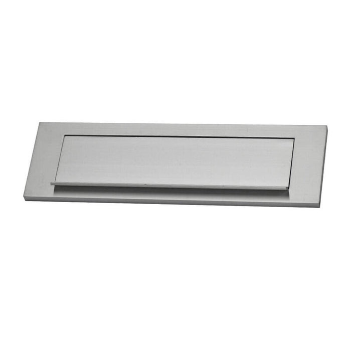 Placa De Cartas Para Puerta De Aluminio 25,2 X 7,5 Cm