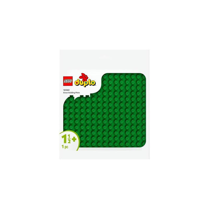 Placa De Construcción Lego 10460 Duplo En Verde, Juguete De Construcción   10460