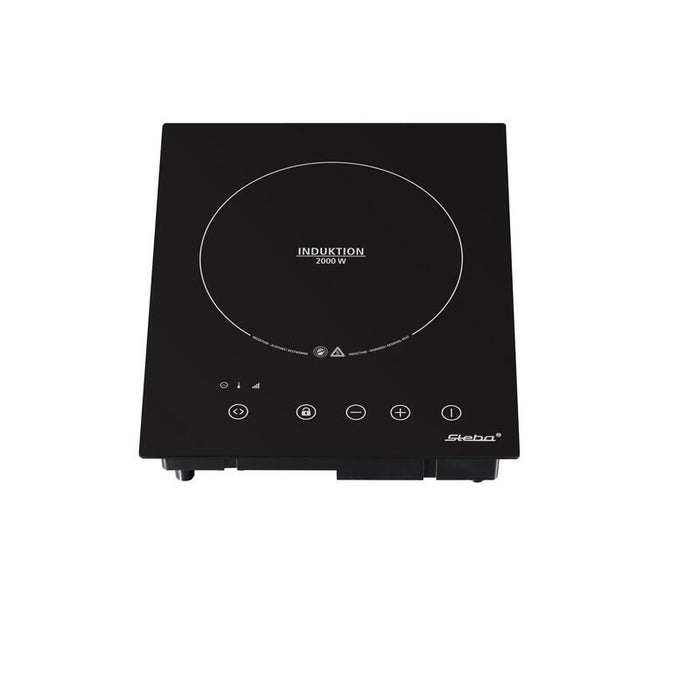 Placa De Inducción Empotrada Steba Ik 60 E, Placa Autosuficiente Negra 66000