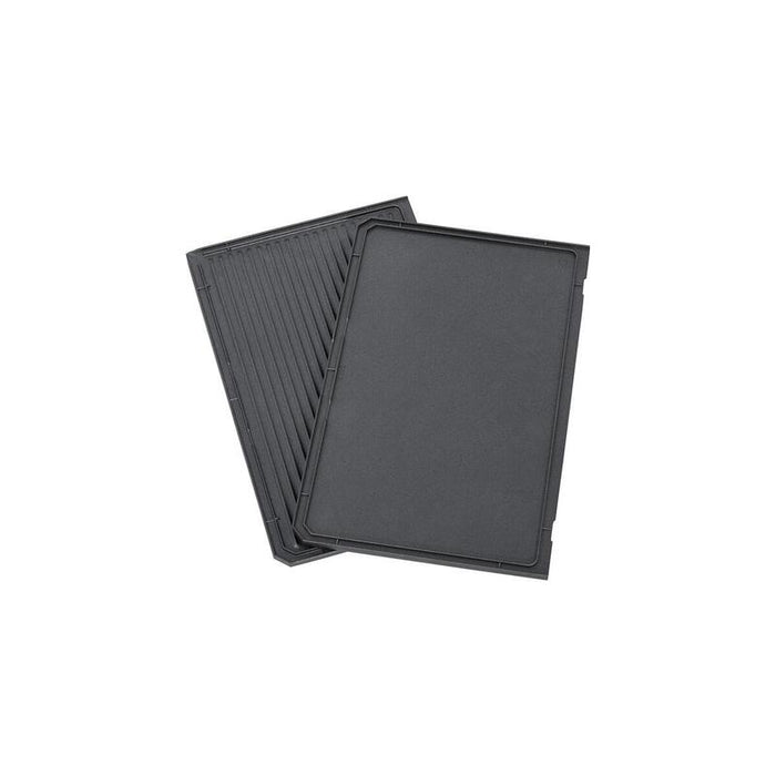 Placa De Parrilla Steba Arriba, Acanalada/Lisa Antracita, Para Parrilla De Contacto Pg 4.3, Pg 4.4 60213358