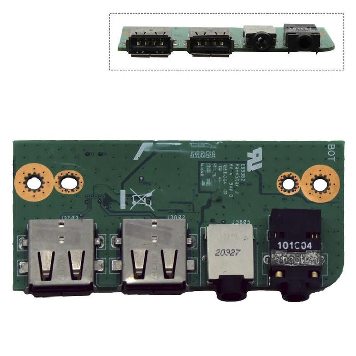 Placa Usb Y Audio Para Portátil Asus N53 N53j N53jn N53jf N53jq N53jl 69n01mb10c04 01
