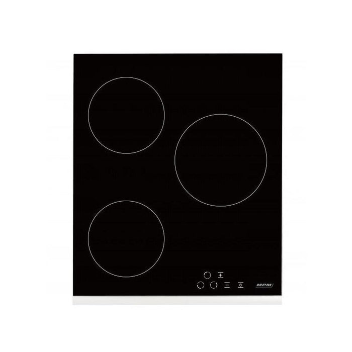 Placa Vitrocerámica Mpm-45-Vcb-21, Negra, 45cm