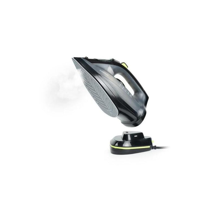 Plancha  Innovagoods Stiron De Vapor Inalambrica - 2400w - Golpe De Vapor 30g/Min - Suela Ceramica Antiadherente -