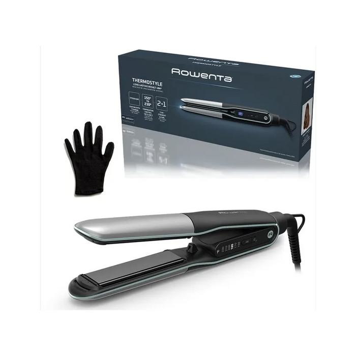Plancha Pelo Rowenta Sf7120e0 Thermostyle Titanio 230º