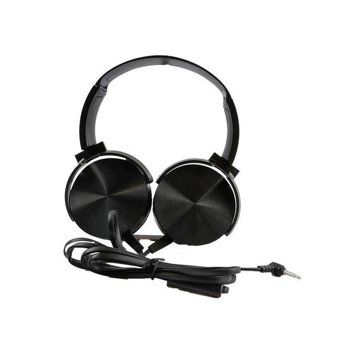 Auriculares Platinet  Diadema Microfono Jack + Adaptador Type-C Ph450b Negro
