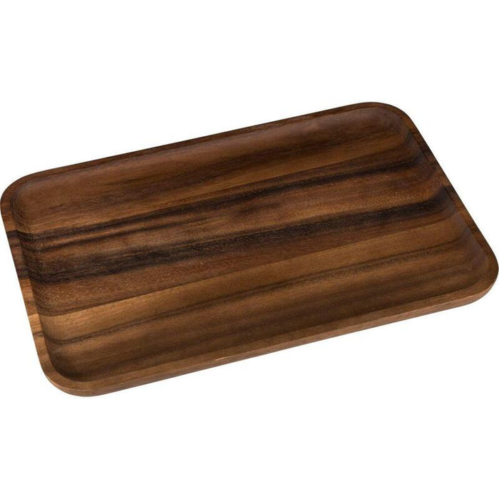 Plato Para Aperitivos Zassenhaus Snack Plate, 35,5 X 2 35,5 X 23,5 X 2 Cm Acacia