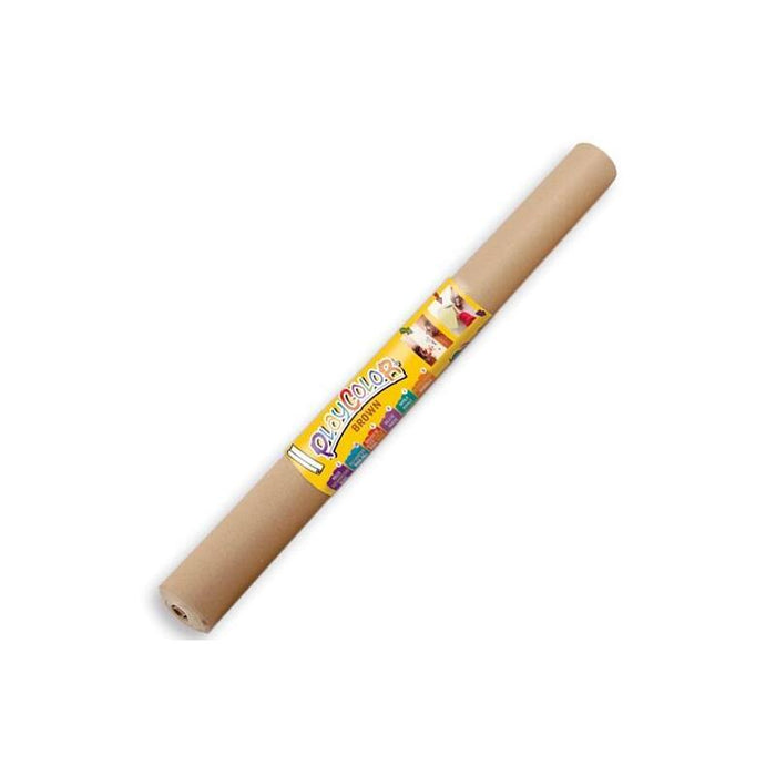 Playcolor Papel Autoadhesivo Mural Reposicionable Rollo 0,6x6m Marrón