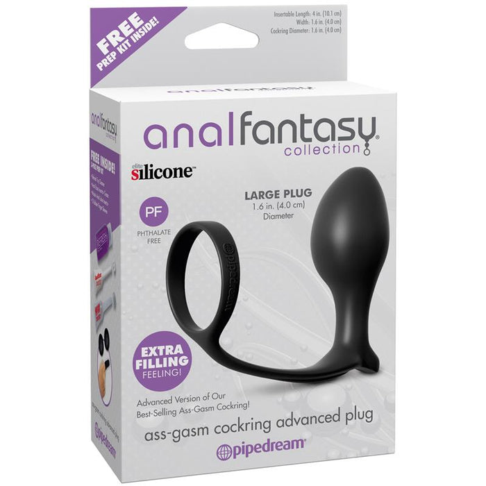 Anal Fantasy - Collection Ass-Gasm Anillo Advanced Con Plug Anal
