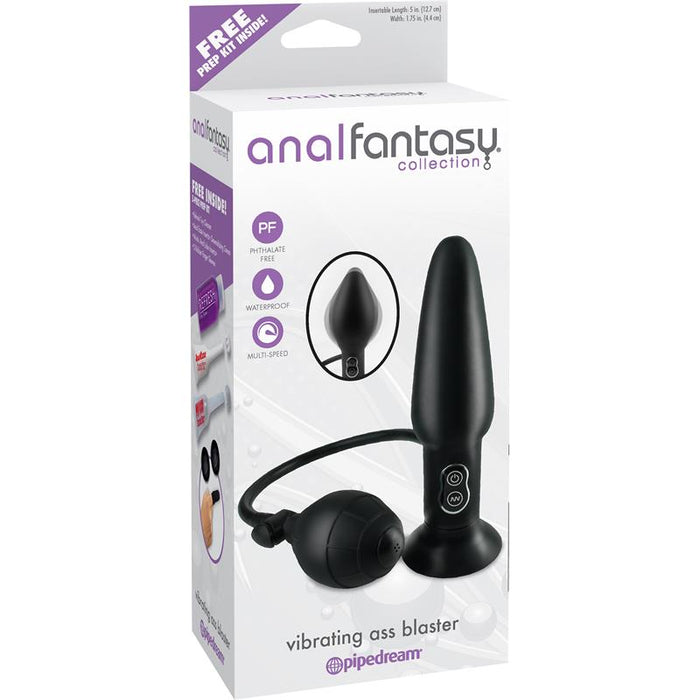 Anal Fantasy Collection  Vibrating Ass Blaster - Color Negro