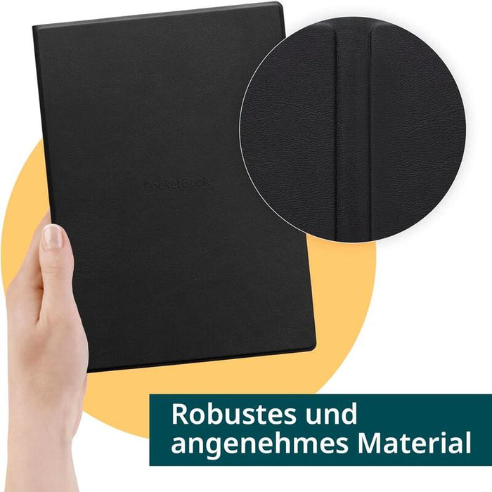 Pocketbook Funda Tipo Libro Magnética, 10,3 Pulgadas Color Negro