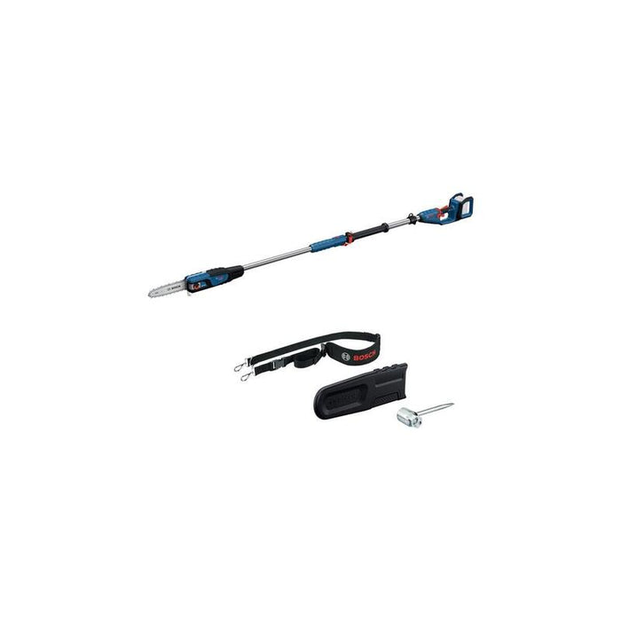 Podadora De Pértiga Telescópica Inalámbrica Bosch Gke 18v-25 Tp Professional Solo, Motosierra (Azul, Sin Batería Ni Cargador)