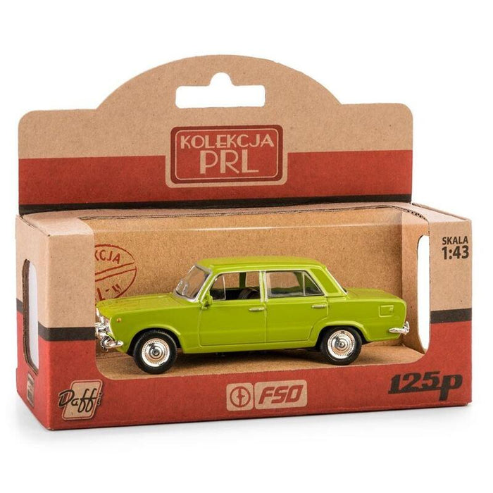Pojazd Prl Fiat 125p - Zielony
