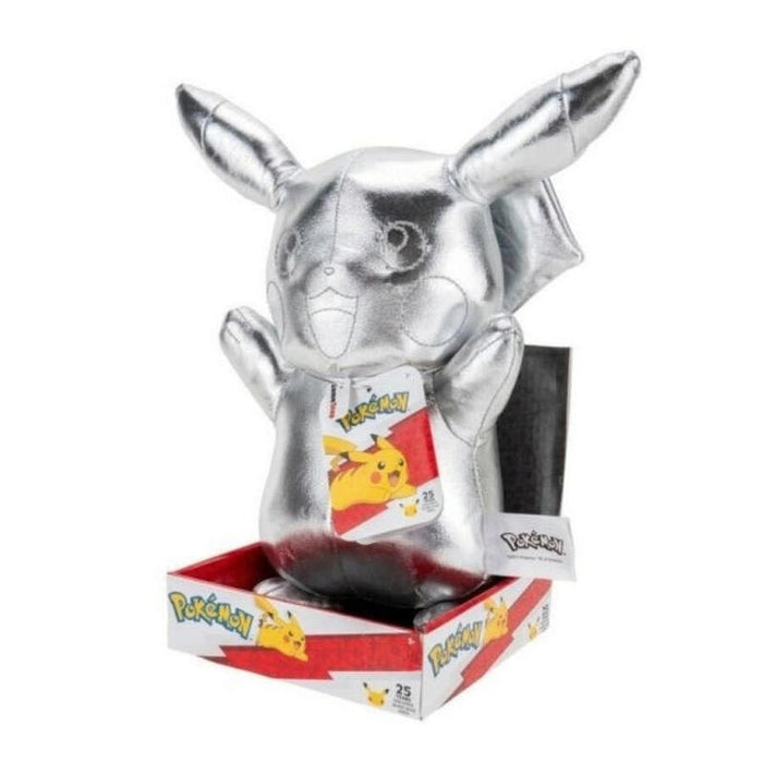 Pokemon - Peluche - Silver Pikachu  30 Cm