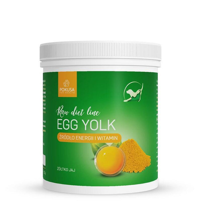 Pokusa Egg Yolk Rawdietline - Suplementos Para Perros Y Gatos - 150g