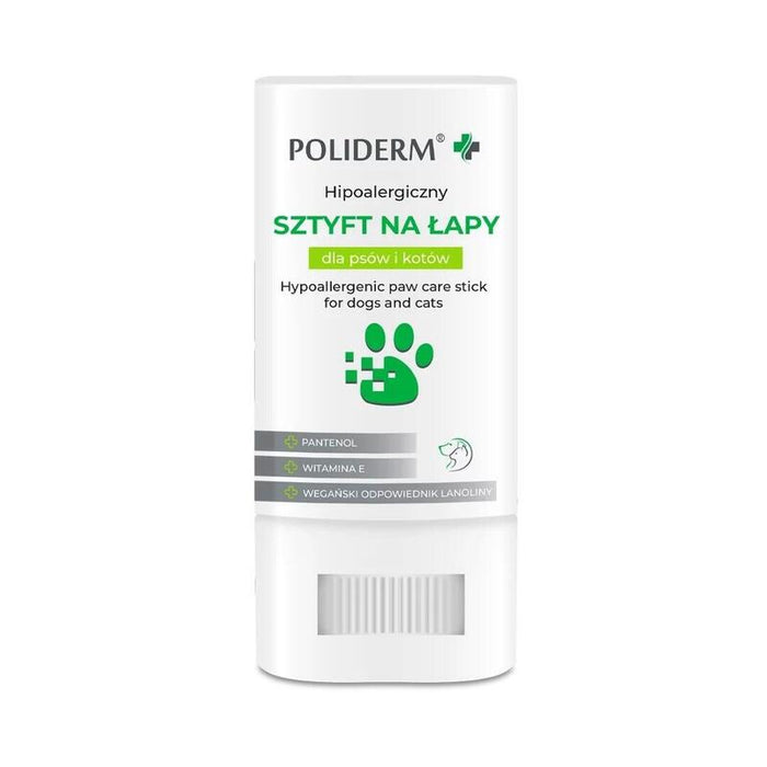 Poliderm Barra Hipoalergénica Para Patas De Perro Y Gato  14,5g