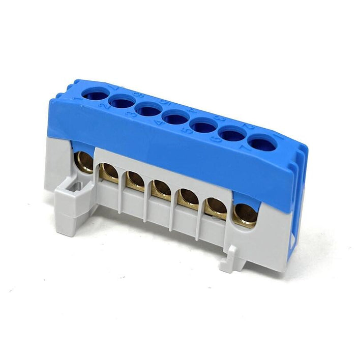 Pollmann Distribuidor Borne Azul N7-F2 Nullleiterklemme 7x16mm 2020266