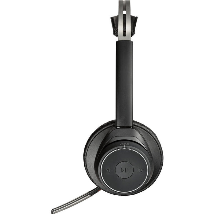 Poly Voyager Focus Uc B825-M Auriculares Inalámbrico Diadema Oficina/Centro De Llamadas Bluetooth Negro
