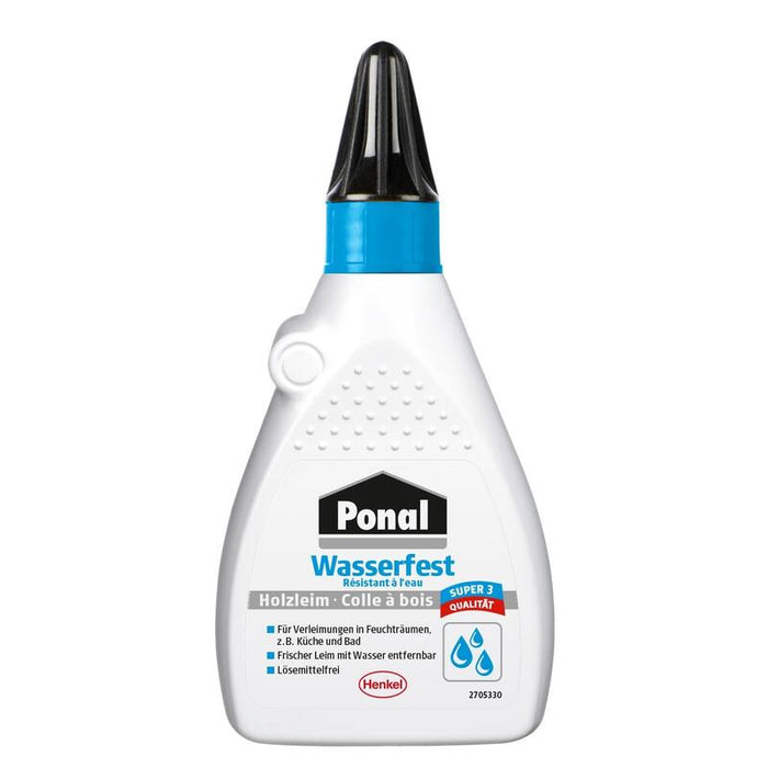 Ponal Holzleim Resistente Al Agua, Flasche Con 225g, 9h Pn18s