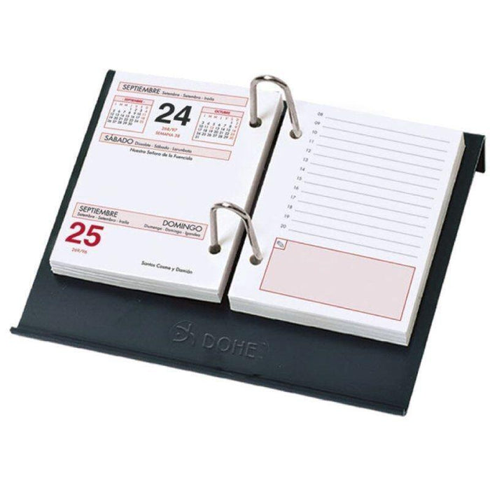 Portacalendario Dohe 90451/ Negro