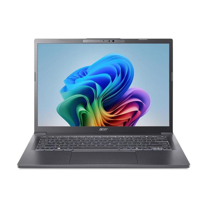 Portatil  Acer Aspire 14 Ai A14-52m Diseño De Bisagra En 180 Grados Intel Core Ultra 7 258v / Hasta 4.8 Ghz Win 11 Home Intel Arc Graphics 140v 32 Gb Ram 1.024 Tb Ssd Nvme 14" Oled 1920 X 1200 Wi-Fi 6 Bluetooth Hierro