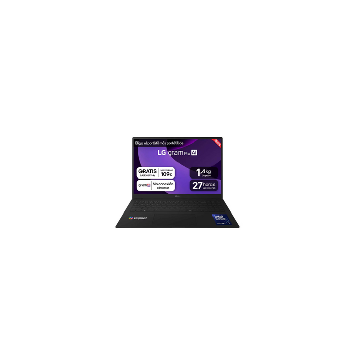 Portátil  Lg 16" Wqxga Ips U 7 255h, 32gb 1tb Nvme 8gb W 11 Home