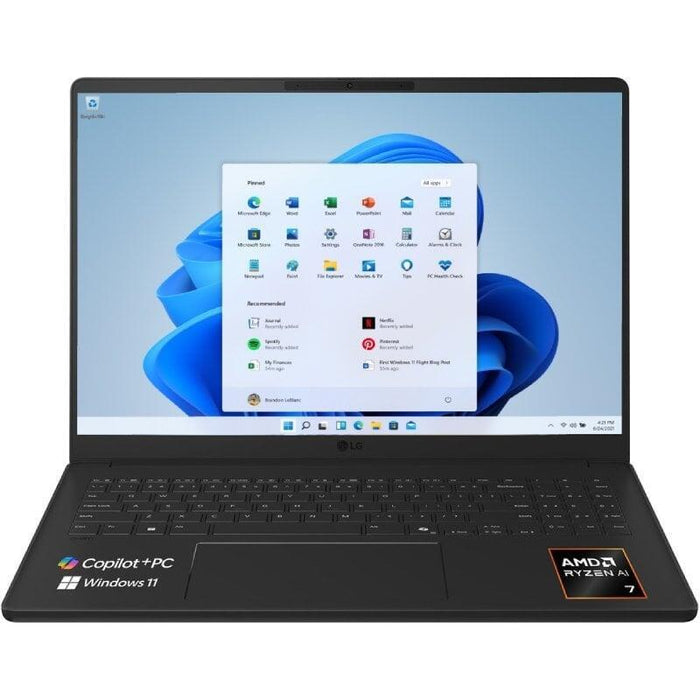 Portátil Lg Gram 16u55u-G.Au75bn Ryzen Ai 7 445 16gb 512gb Ssd 16' Win11