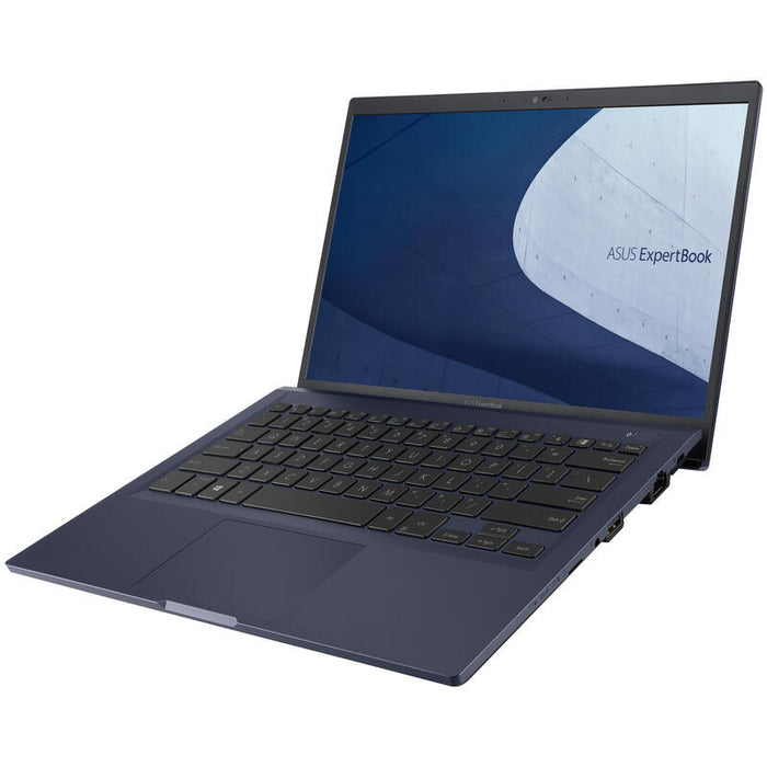 Portátil Reacondicionado Asus Expertbook B1 B1400 14" I5-1135g7 8gb 256gb, W.11 Pro Instalado Azul Metalico Teclado Español 1 Año De Garantia