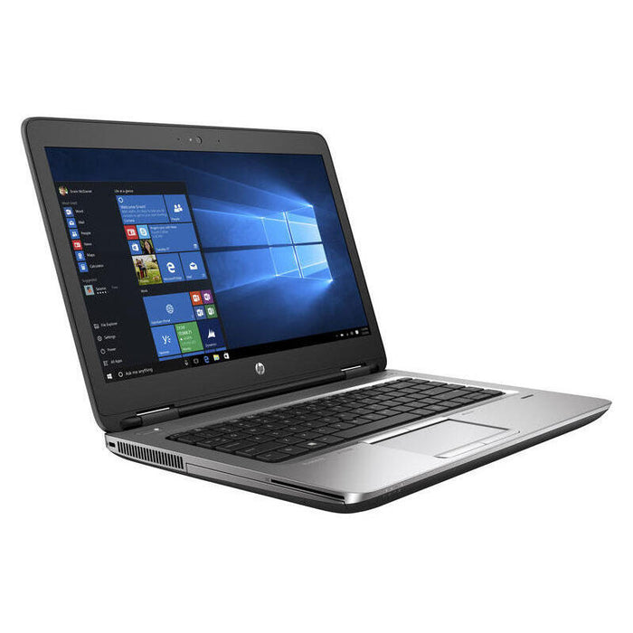 Portatil Reacondicionado Hp 645 G3 Dc A6-8530b 8gb 256gb-Ssd 14"Hd Bios Con Contraseña  W10 Pro Instalado Teclado Italiano 1 Año De Garantia