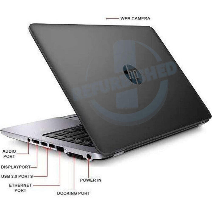 Portatil Reacondicionado Hp Elitebook 840 G2 I5-5200u 8gb 120gb Ssd 14"Hd W10 Pro  Teclado Español Grado B 1 Año De Garantia