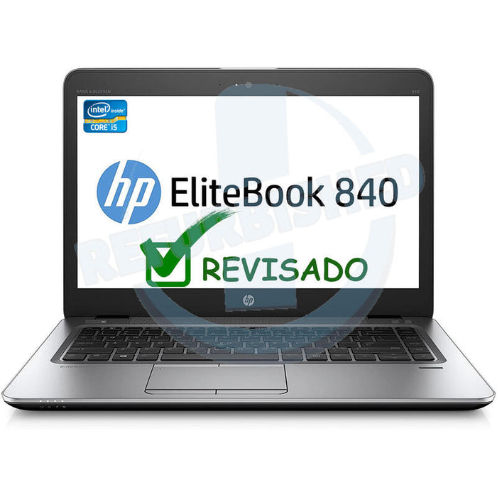 Portatil Reacondicionado Hp Elitebook 840 G3 I5-6200u 8gb 256gb Ssd 14"Hd W10p Instalado Teclado Español  1 Año De Garantia