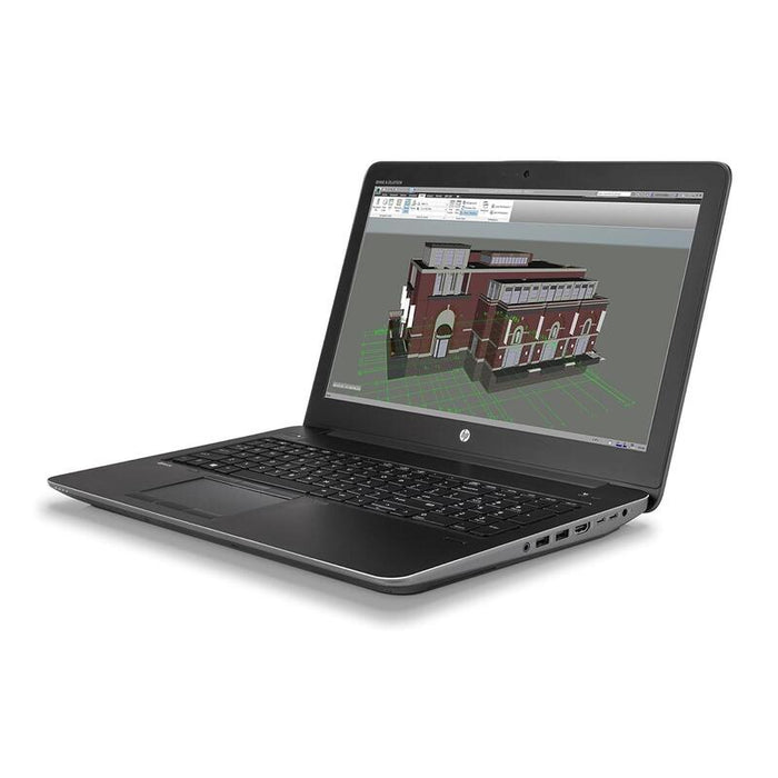 Portatil Reacondicionado Hp Zbook 15 G3 I7-6820hq 16gb 256 Ssd + 256gb Ssd Nvme Quadro M2000m 4gb W11p Teclado Español  Sin Webcam 1 Año De Garantia