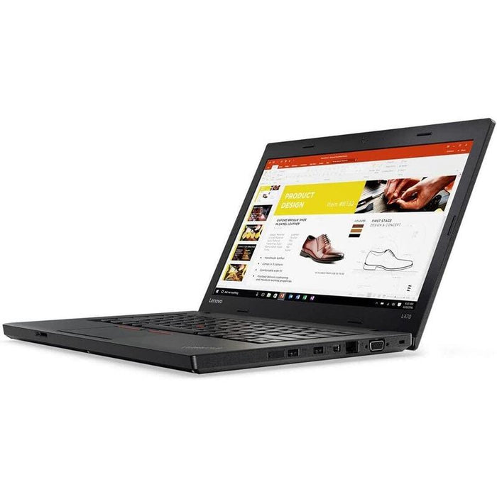 Portatil Reacondicionado Lenovo Thinkpad L470 14" I5-6300u Ssd256 8gb Windows 11 Pro Instalado Teclado Español 1 Año De Garantia
