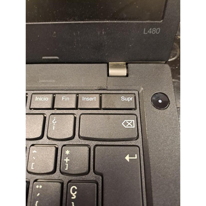 Portatil Reacondicionado Lenovo Thinkpad L480 I5 8250u Ssd128 8gb Ram Win 11 Pro Instalado Pequeñas Rajas En Carcasa Teclado En Español 1 Año De Garantia
