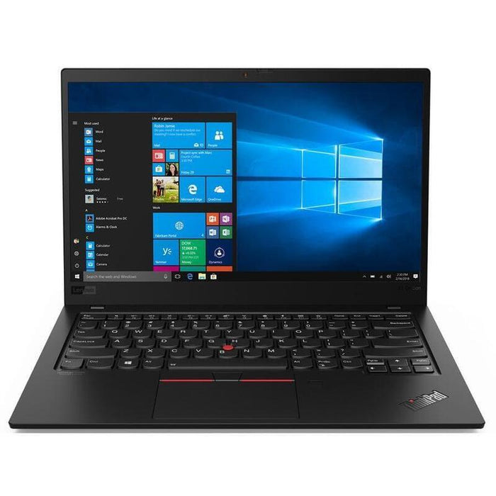 Portatil Reacondicionado Lenovo Thinkpad X1 Carbon G6  I7-8550u 16gb 512  Gb M.2 14" Teclado Español W11 Pro Instalado 1 Año De Garantia