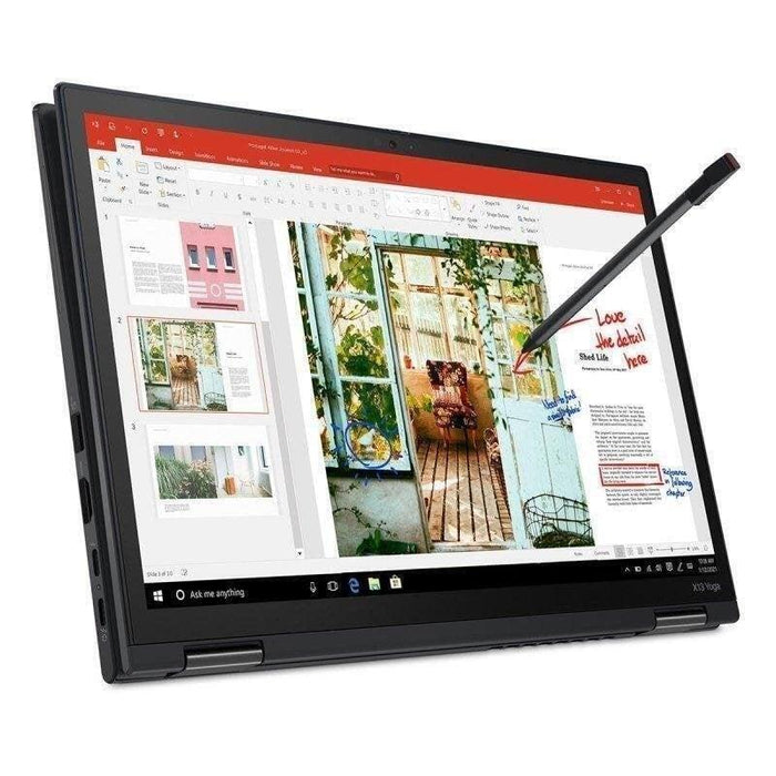 Portatil Reacondicionado Lenovo Thinkpad X13 Yoga G2 2in1  I5-1135g7 8gb 256gb Ssd 13,3" Wuxga  Tactil Lte W11pro Instalado  Teclado Español 1 Año De Garantia