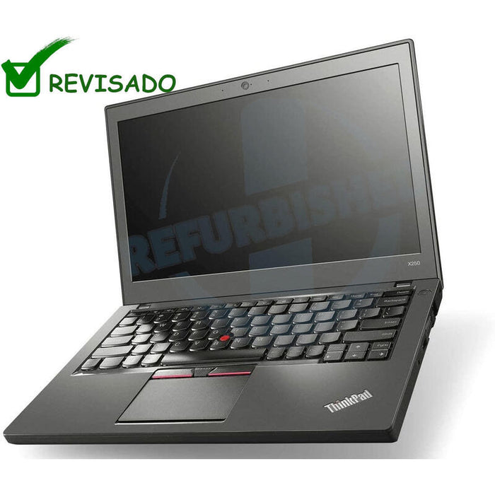 Portatil Reacondicionado Lenovo Thinkpad X250 8gb 120gb 12.5" Hd W11p Instalado Teclado Español 1 Año De Garantia